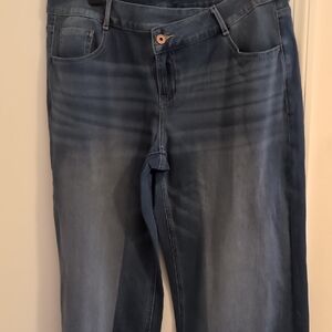 HALARA Flare & Wide Leg Denim Jeans